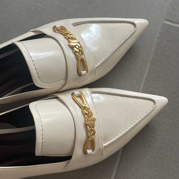 Sarto pumps open heel in ivory nwt - Picture 13 of 17